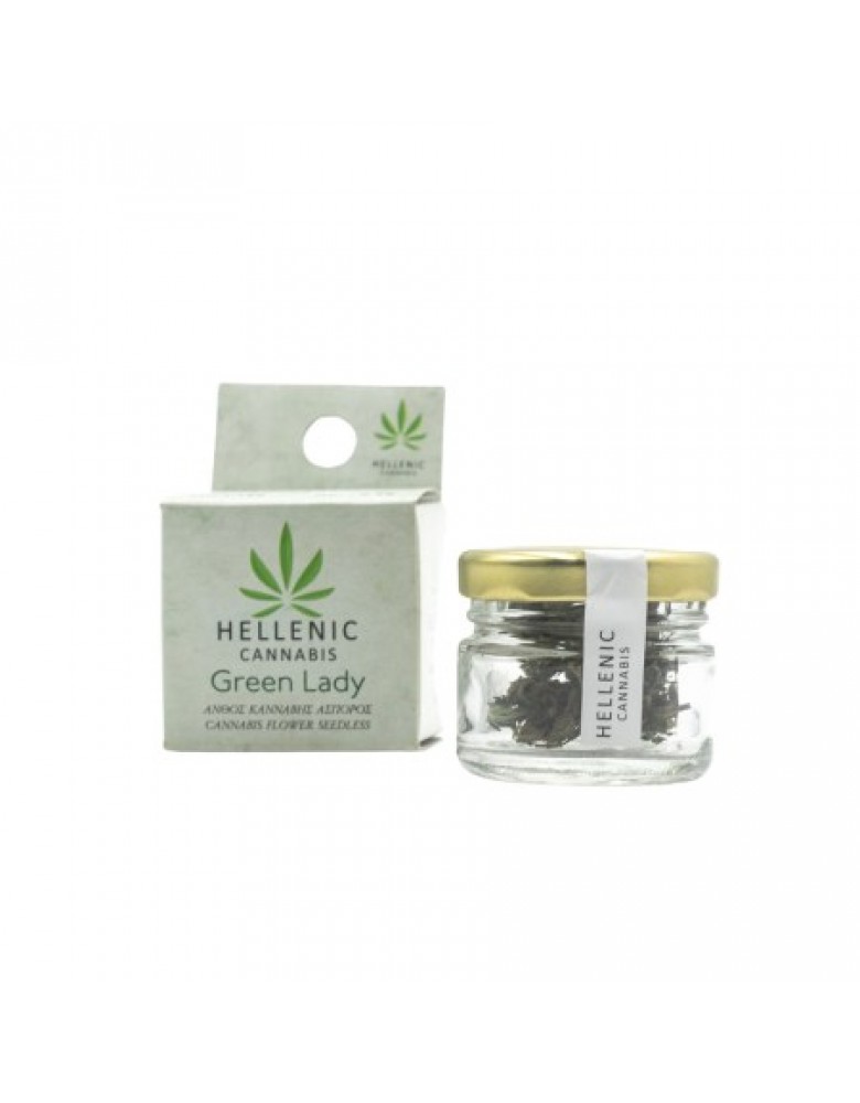 Green Lady 18% CBD Ανθός άσπορος 1gr